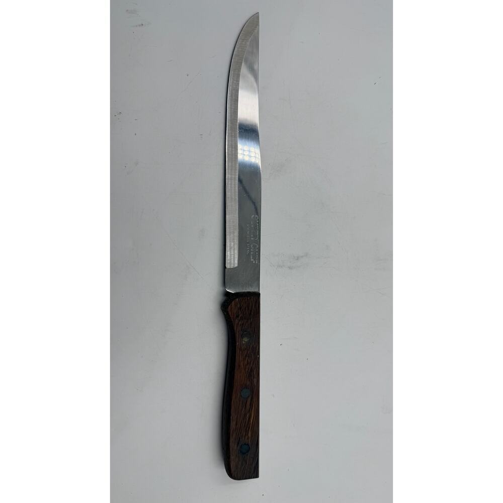 Super-Chef Everbrite S.STEEL carving knife 13''
Japan Wood Handle